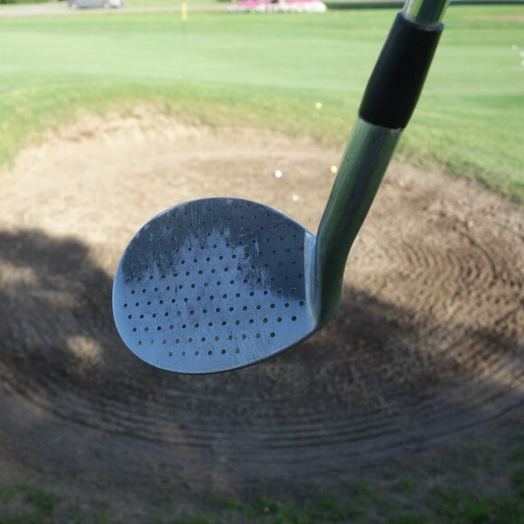 acclaim Right Handed Sand Wedge The Accurate Weapon with Gold Pride Tour Wrap - Picture 12 of 14